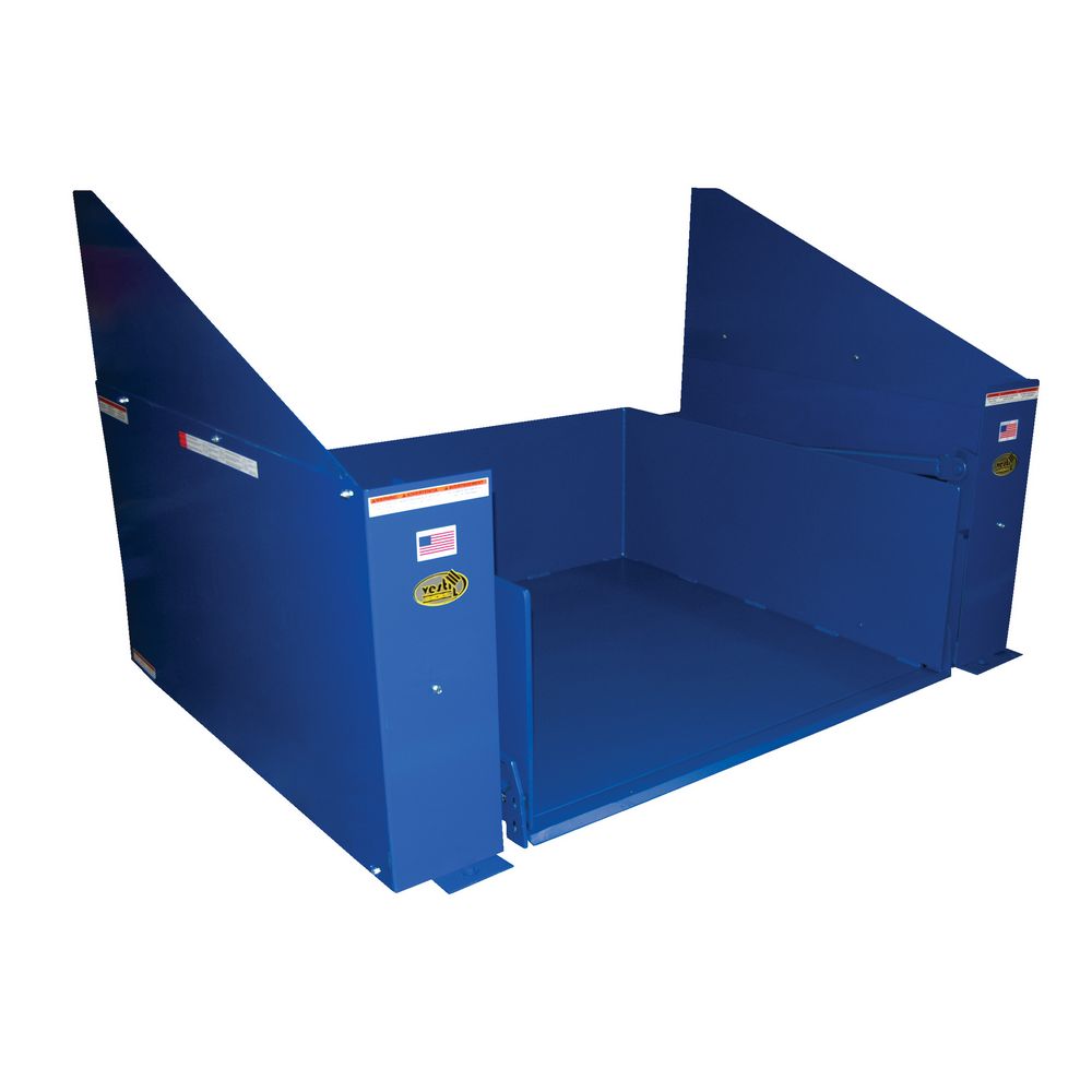 Vestil ZLTT-5252-2-36 Zero Lift and Tilt Table 24-36 H Capacity 2000 lb Platform 52 x 52 Vestil ZLTT-5252-2-36 Zero Lift and Tilt Table 24-36 H Capacity 2000 lb Platform 52 x 52